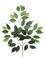 12-Pack: Green Ficus Spray with 42 Silk Leaves by Floral Home®